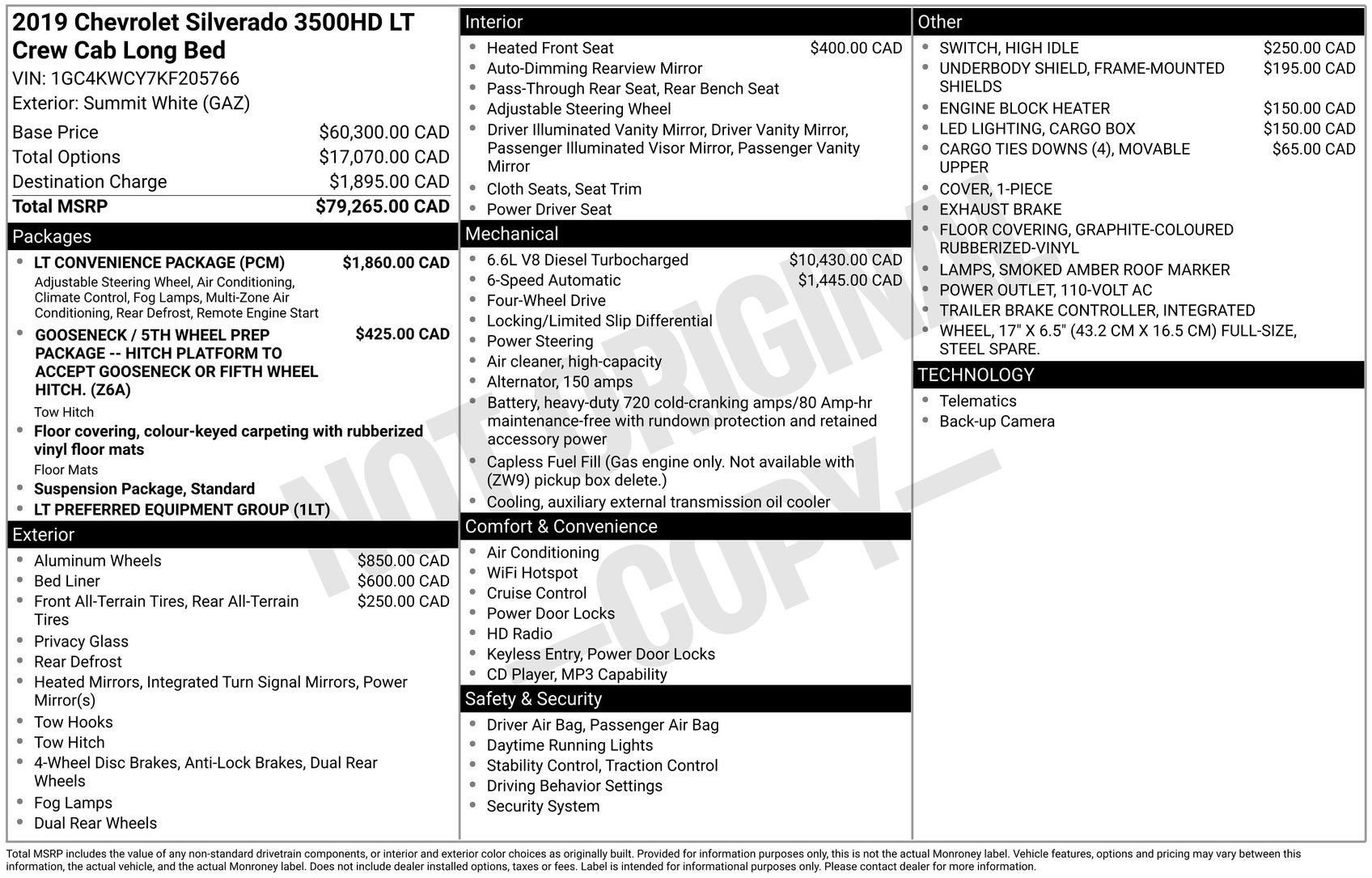 2019 Chevrolet Silverado 3500 HD LT