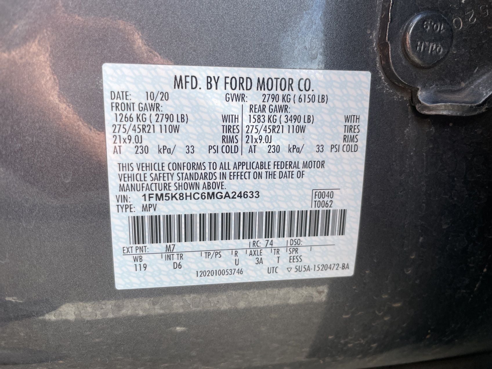 2021 Ford Explorer Platinum