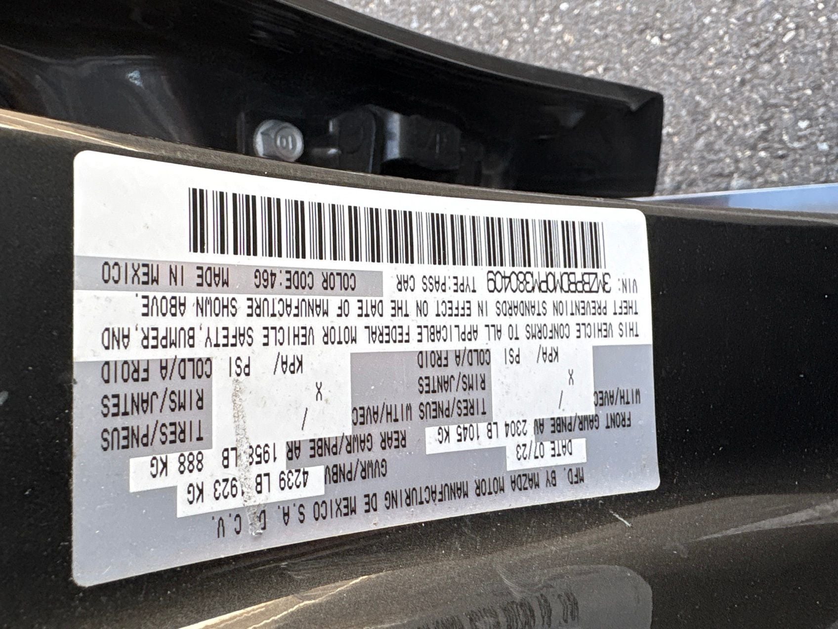 2023 Mazda Mazda3 2.5 S Premium Package