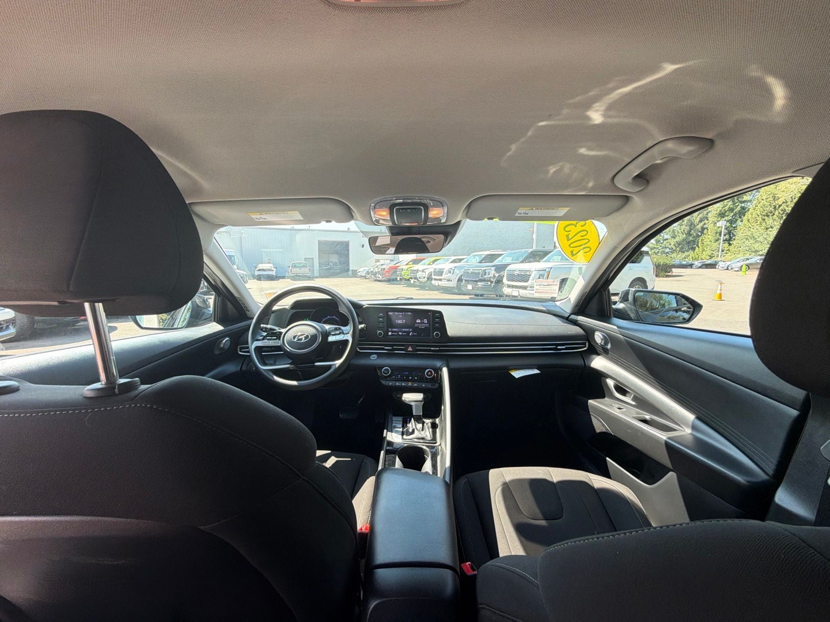 2023 Hyundai Elantra Hybrid Blue