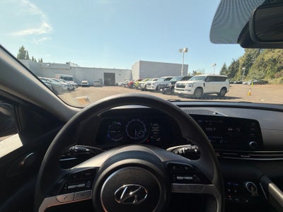 2023 Hyundai Elantra Hybrid Blue