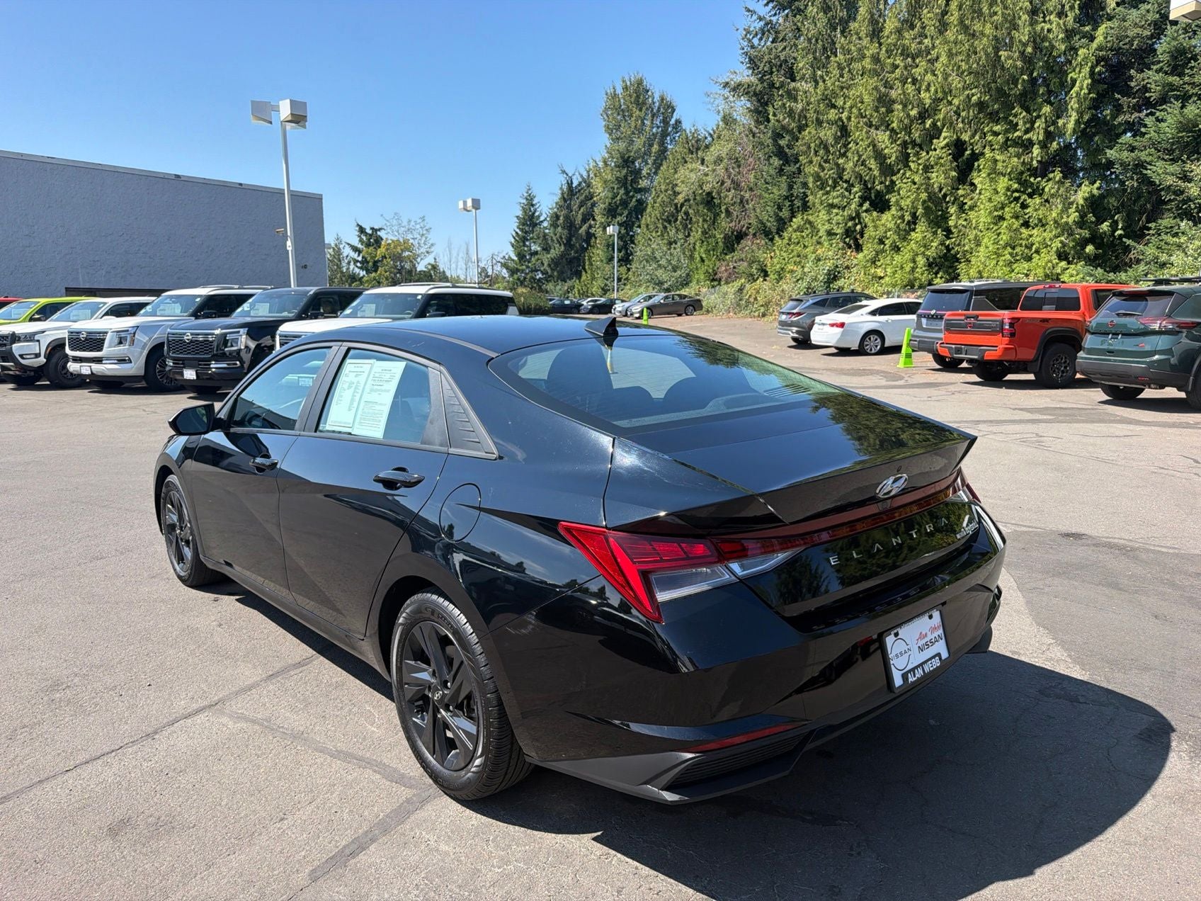 2023 Hyundai Elantra Hybrid Blue