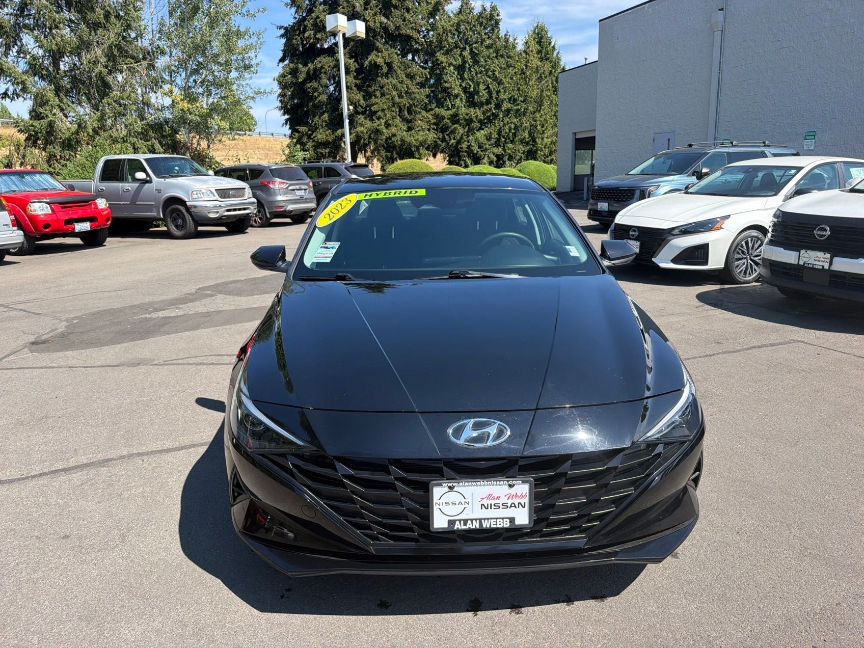 2023 Hyundai Elantra Hybrid Blue